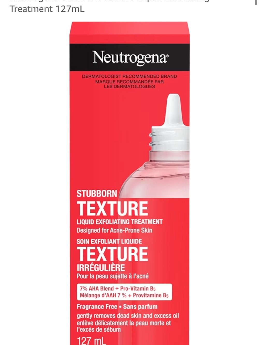 Neutrogena Stubborn Texture Liquid Exfoliating Treatment 127mL